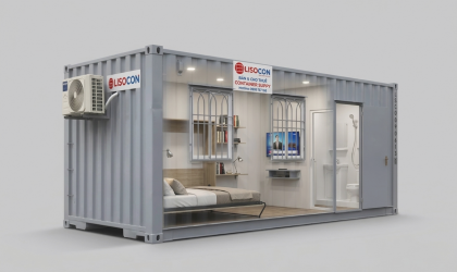 Container Nhà Ở Nhân Viên 20ft Có Toilet: Giải Pháp Lưu Trú Tại Hiện Trường